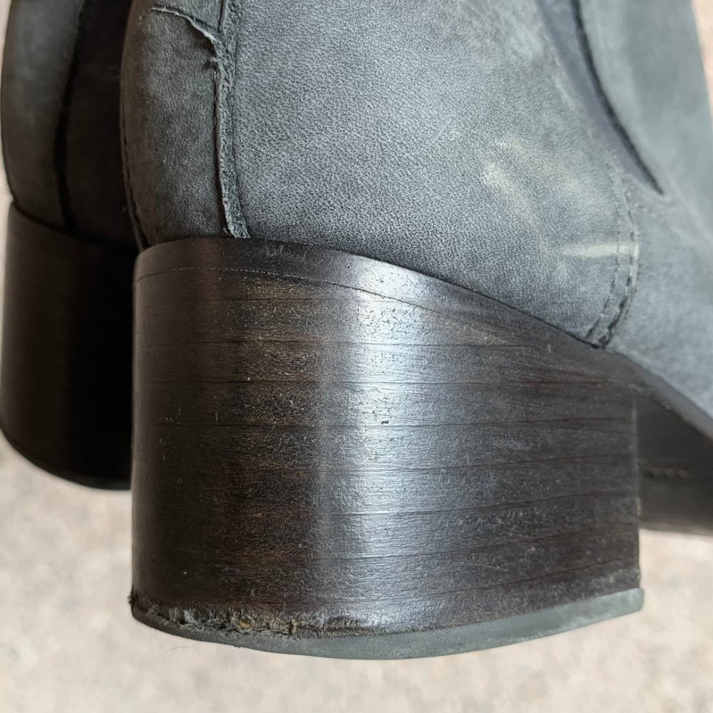 rag & bone Walker Chelsea Boots - Gray Nubuck - Picture 2 of 11